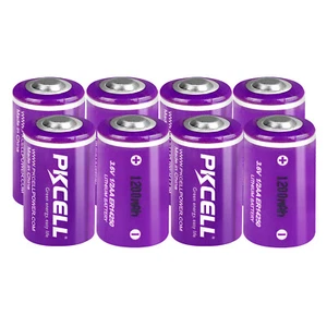 10x 1/2AA Batteries ER14250 ER3S 3.6V 1200mAh Lithium for Security System - Picture 1 of 8