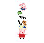 Finished Completed PPEPA PPIG GROSGRAIN Ribbon BookMark Counted Cross Stitch
