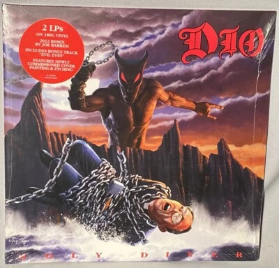 LP DIO Holy Diver (2LP 180g VINYL, Joe Barresi Remix, 2022) NEW MINT SEALED - Image 1 of 2