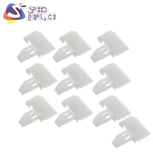 Door Glass Seal Weatherstrip Clips 10x for 1988 89 90 Toyota Land Cruiser 4.0L - Picture 1 of 8