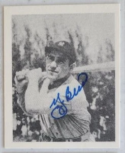 YOGI BERRA SIGNED 1948 BOWMAN #6 REPRINT ROOKIE CARD YANKEES DEC - Picture 1 of 1