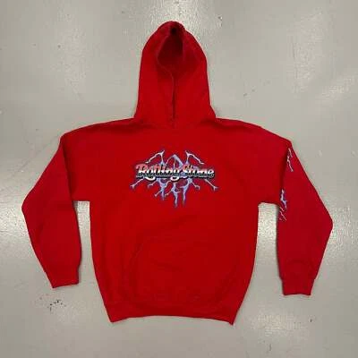 Sudadera con capucha roja Rolling Stone Thunder RARA Foto 1 de 4
