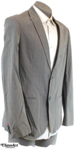 Original Penguin Blazer Mens Cotton Gray Blazer Suit Jacket Sport Coat XL 40S - Picture 1 of 7