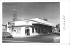 The Santa Fe Bus Depot at Modesto, California  1950s OLD PHOTO