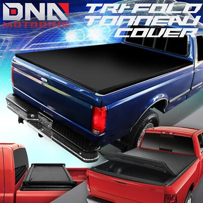 PARA FORD F150 F250 1973-1998 6,5' TRIPLE TECHO BLANDO MALETERO CUBIERTA TONEL Foto 1 de 4
