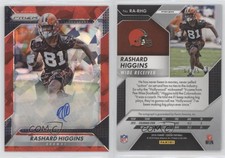 2016 Panini Prizm Red Crystals /75 Rashard Higgins #RA-RHG Rookie Auto RC