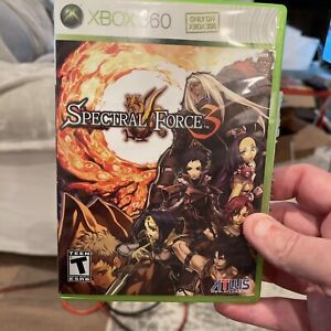 Spectral Force 3 (Microsoft Xbox 360, 2008) No Manual - Tested Free Shipping
