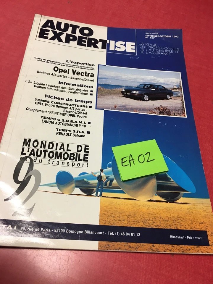 Revisión Técnica Auto Experiencia Opel Vectra 4 / 5 Puertas, Gasolina / Diésel - Imagen 1 de 4