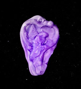 Fairy Heart -Flexible Silicone Push Mold-Candy Cookie Crafts Cake  Clay  - Picture 1 of 1