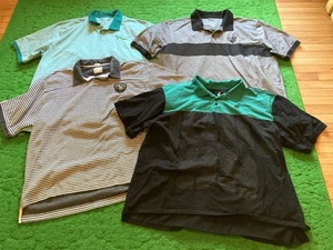 Mens Short Sleeve Collar Polo Shirts Size 4XL 5XL LOT OF 4 Rocawear Y2K - Picture 1 of 13