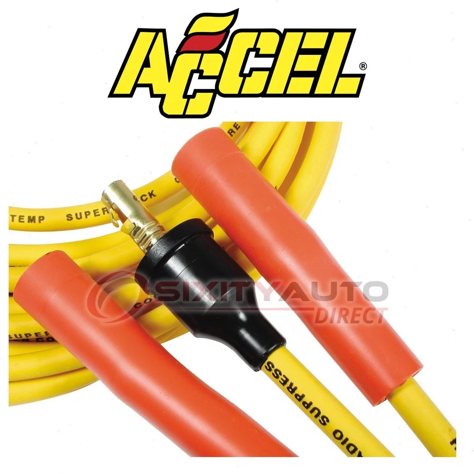 ACCEL Spark Plug Wire Set for 1965-1967 Buick Gran Sport 5.6L 6.6L V8 - xw Foto 1 de 4