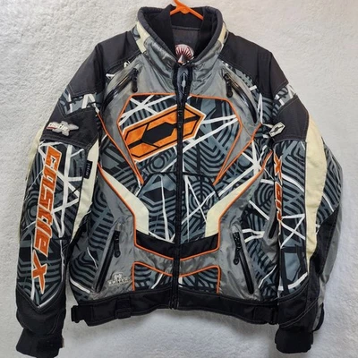Chaqueta de moto de nieve Castle X Switch edición especial para hombre mediana gráfica aislada Foto 1 de 4