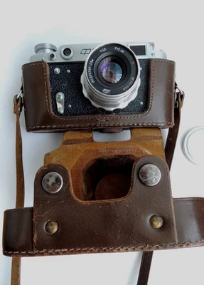 Camera FED 2 lens Industar-26M 1:2.8 F 5 cm, M39 - Image 1 of 4