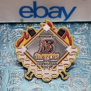 BLAZERS 12U COOPERSTOWN 2022 Lapel Pin World-Class Baseball Tournament (MLB) - Picture 1 of 7