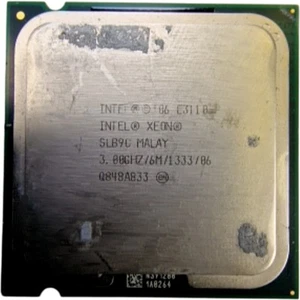 Intel Xeon E3110 Processor 3.0 GHz 6M Cache SLB9C LGA775 - Photo 1/3