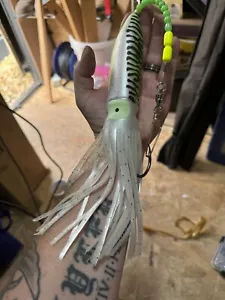 12oz NORWAY SQUID JIG 10/0 15INCHES HEAVY WRECKING JIG ICELAND - Picture 1 of 10
