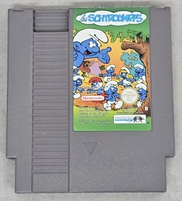 The Smurfs Nintendo NES PAL B FRA - Image 1 of 4