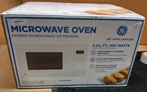 GE JES1095DMWW 0.9 cu. ft. 900watt Countertop Microwave in White  NOB - Picture 1 of 5