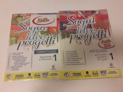 Sogni, idee, progetti. Plus Antologia,Competenze,Mito e epi. Per la Scuola media - Immagine 1 di 2