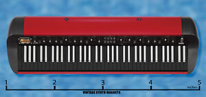 Korg SV-1 SV-2 73 88 LE umgekehrtes Klavier Orgel Synthesizer Kühlschrank Magnet