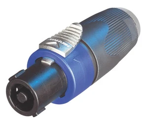 NEUTRIK NA4LJX Speakon Adaptor - 4 Pole Speakon Connector - 2 Pole Jack Socket - Picture 1 of 1