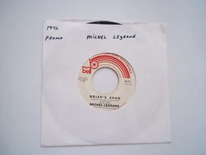 MICHEL LEGRAN Brian's Song / Theme From "The Go-Betweens" 45 RPM 7" Record 1972 - Picture 1 of 6