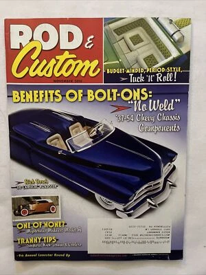 2010 November Rod & Custom Magazine Benefits Of Bolt-Ons (MH618) - Image 1 of 3