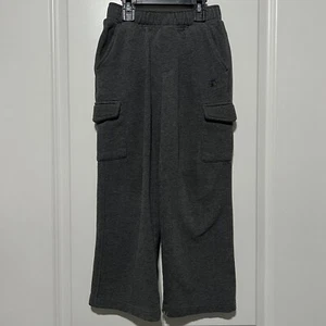 Starter Boys Sweatpants W/ Cargo Pockets in Dark Charcoal Grey - Picture 1 of 13