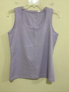 Chico's Größe 1 Lavendel Tanktop Baumwolle - Bild 1 von 3
