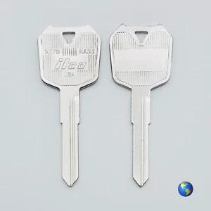 Llaves en blanco KA33 para varias motocicletas de Kawasaki y Triumph (2 llaves) - Imagen 1 de 3