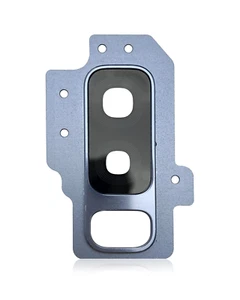 Lente para cámara trasera con soporte/bisel para Samsung Galaxy S9 Plus (azul) - Imagen 1 de 1