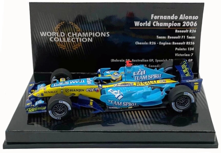 Renault 1:43 Fernando Alonso Diecast Formula 1 Cars for sale - eBay