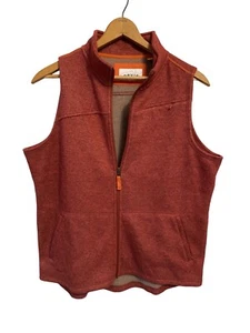 Chaleco Orvis para Hombres Mezcla de Lana Cremallera Completa Talla Grande - Imagen 1 de 4