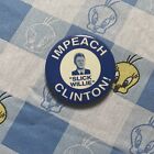 Impeach Clinton Slick Willie Button