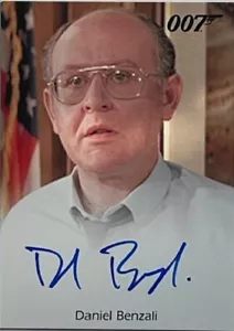 Daniel Benzali in A View to a Kill Autograph from James Bond 50th Anniversary - Picture 1 of 2