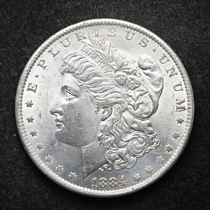 1884-O Morgan Silver Dollar BU+ (cn14419) - Picture 1 of 2