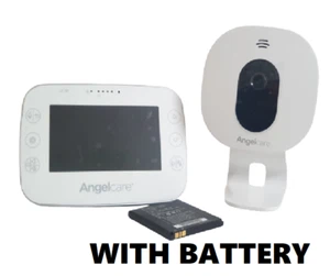 AngelCare AC327 AC337 Monitor de Bebé + Cámara CON BATERÍA GENUINA + JUEGO Adaptador - Imagen 1 de 1