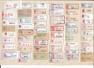 R-Zettel/International  (115 versch.) - Bild 1 von 2