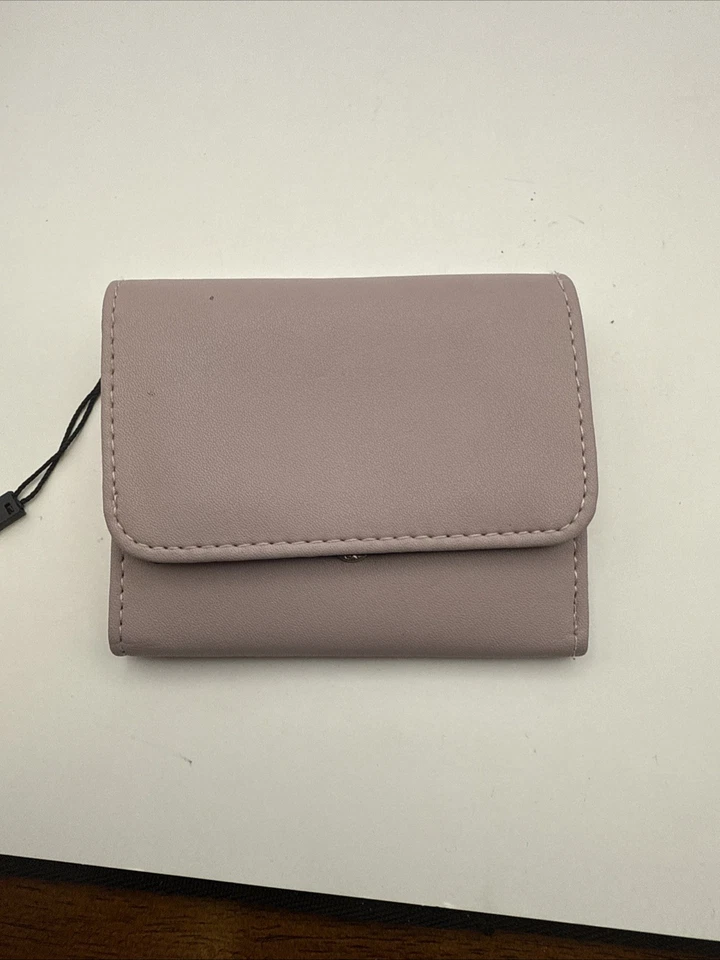 Cartera clutch Mundi para mujer - cierre a presión, ranuras para tarjetas, rosa claro Foto 1 de 4