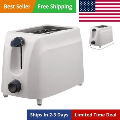 Brentwood Toaster Cool Touch, 2-Slice, White - Image 1 of 3