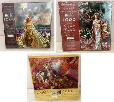 3 Nene Thomas Jigsaw Puzzles 1000 Pieces New Sealed - Image 1 of 4