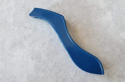 Винтажный бронтозавр 1989 Tyco Dino Riders синий пластиковый желоб для наземной шахты - Изображение 1 из 4