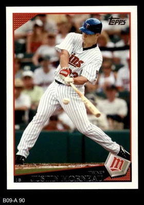 2009 Topps #90 Justin Morneau Twins 8 - NM/MT - Image 1 of 2