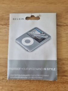 Belkin screen and back protection film for ipod nano 3rd generation