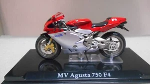 MV AGUSTA 750 F4 MOTO/BIKE n102 1:24 ATLAS IXO - Imagen 1 de 4