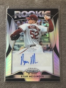 2019 Panini Prizm Rookie Auto Silver Prizm Ryan Meisinger #RA-RM Auto