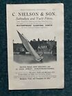 1930,S Advert, C.Nielson & Son,Sailmakers & Yacht Fitters, East Molesey,Kingston