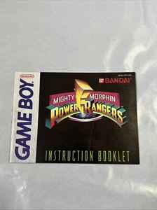 Mighty Morphin Power Rangers for Nintendo Gameboy Manual - Picture 1 of 5