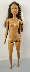 Nude Barbie Nikki Fashionistas Doll African American AA Green Eyes Hip Pose - Picture 1 of 3