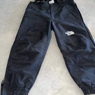 North Face Negro Esquí Nieve M Niños Pantalones Gortex Foto 1 de 4